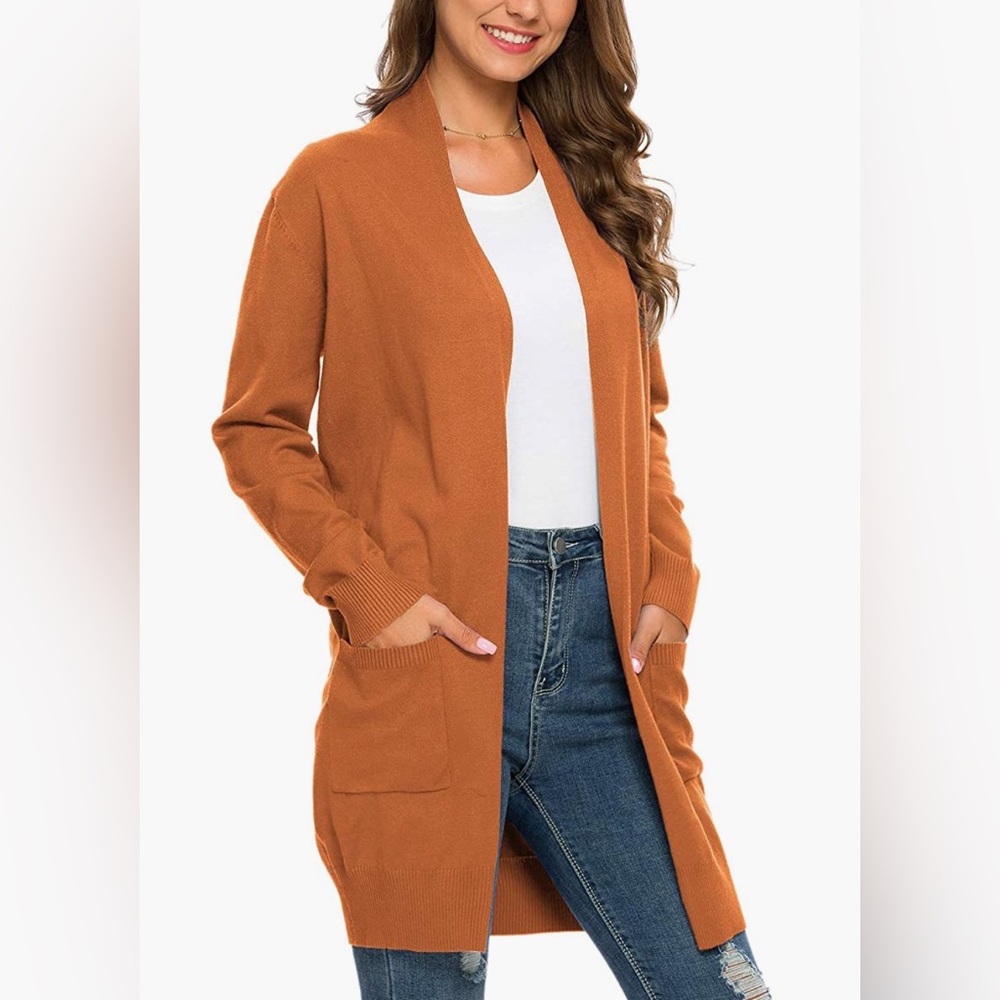 NWT open front cardigan